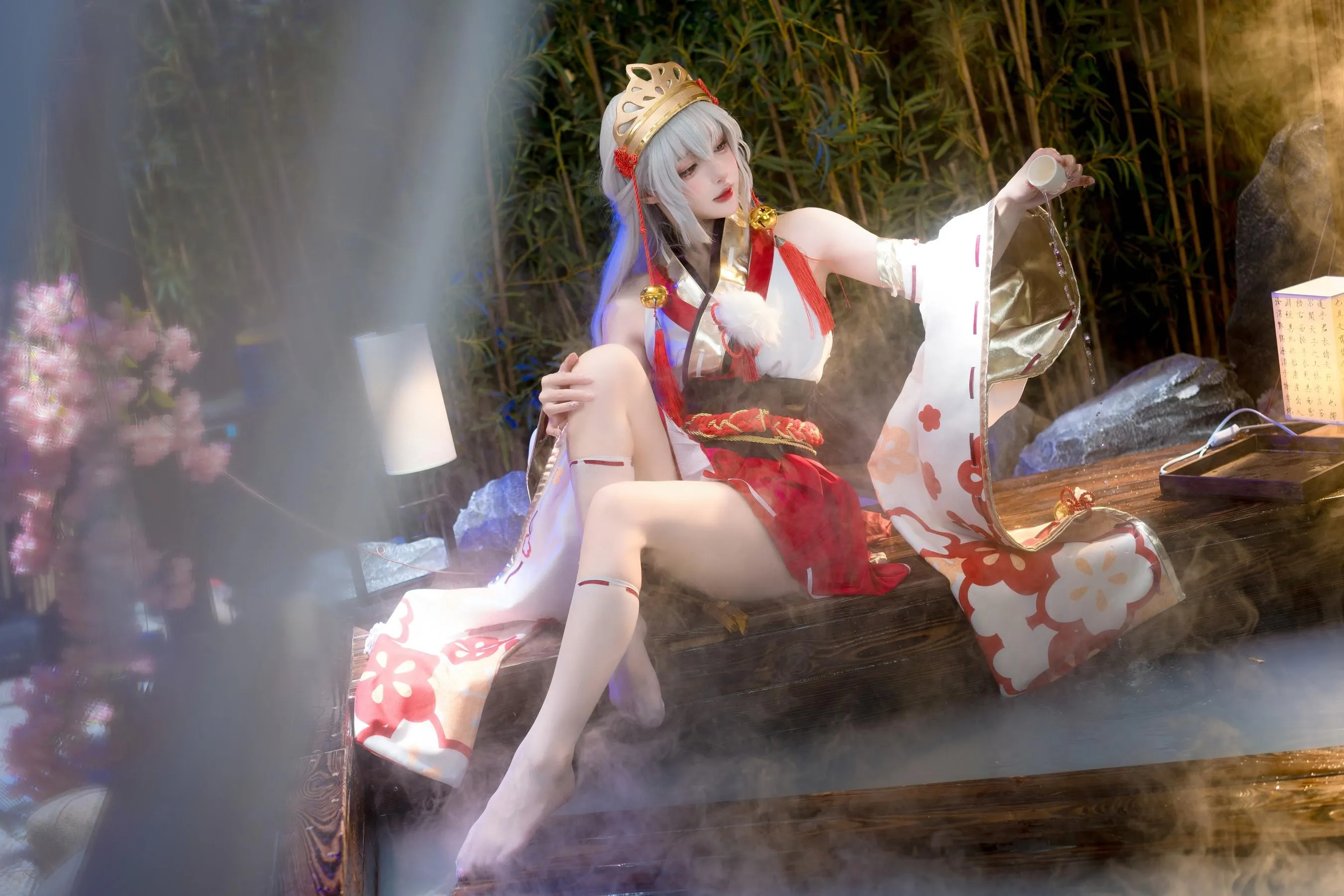 阿包也是兔娘 – NO.83 巫女浴池 [59P]插图5